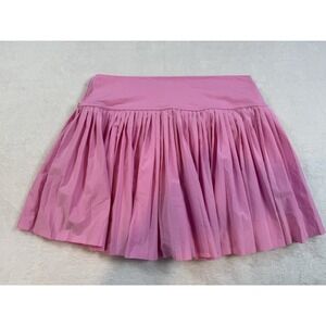 OFFLINE by Aerie Real Good Pleated Skort XL Pink Active Skirt Built-In Shorts